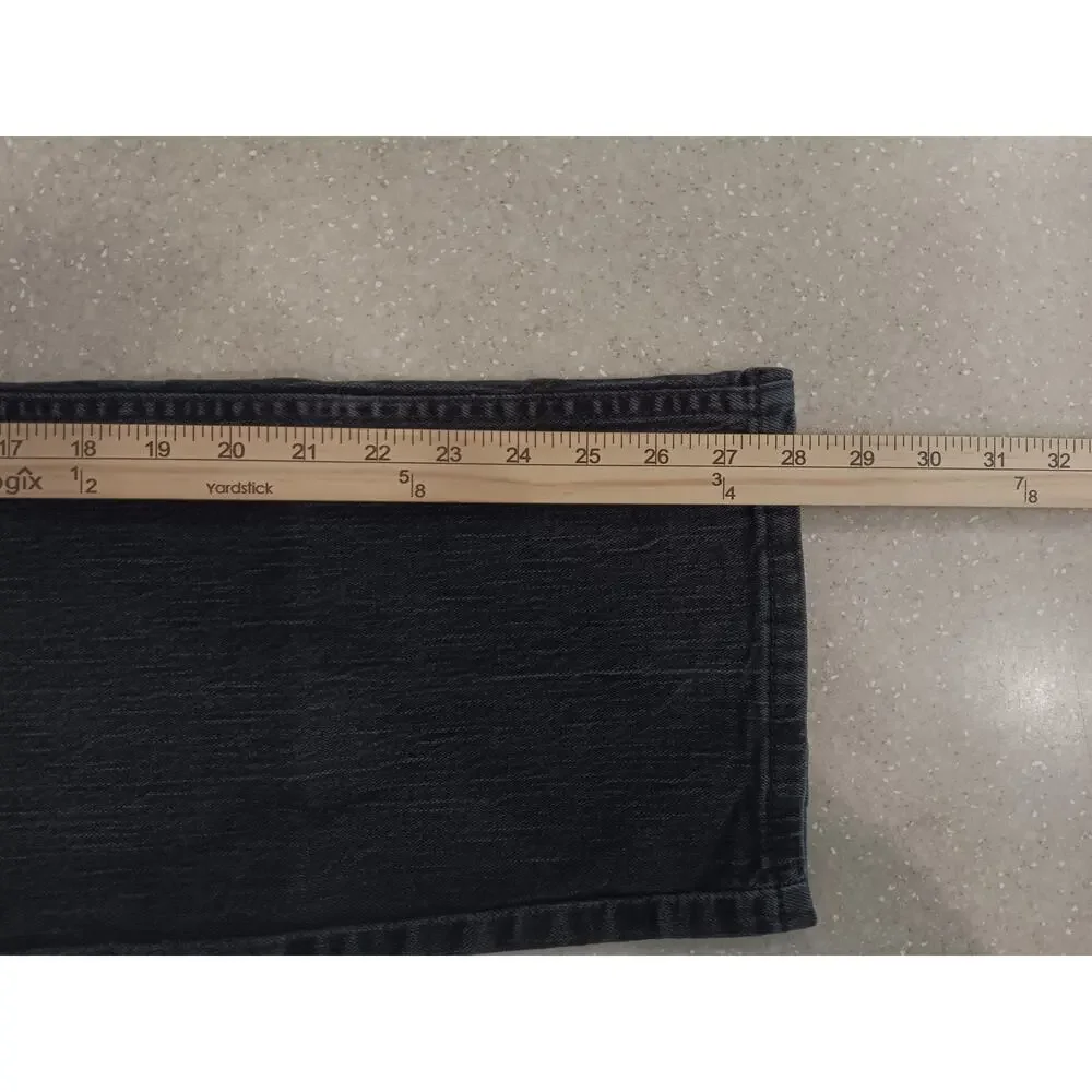 Levi's‎ 559 Denim Jeans Men's Size 40x30 Dark Wash Relaxed Straight Black Casual